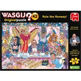 Jumbo Classic Jigsaw Puzzles Jumbo Wasgij Original 42 Rule the Runway 1000 Pieces