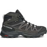 Salomon Hiking Shoes Salomon X Ward Leather Mid Gtx W - Ebony/Phantom/Black