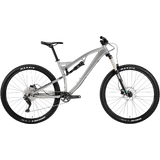Unisex Bikes Boardman MTR 8.6 Mountain Bike 2023 Trail Full Suspension MTB - Silver Unisex