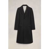 Women - Wool Coats Ami Paris Adjusted Three Buttons Coat Black for Women
