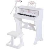 Musical Toys Homcom 37 Keys Kids Piano Mini Electronic Keyboard