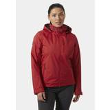 Red - Women Base Layers Helly Hansen Women's Crew Hooded Midlayer 2.0 Jacket Red