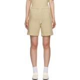 Joggers - Linen Trousers & Shorts Toteme Beige Drawstring Shorts 809 OVERCAST BEIGE DK