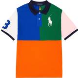 Multicoloured Polo Shirts Ralph Lauren Kids Boys Colourblock Polo Shirt In Multicolour Yrs