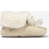 Fabric Slippers Bonpoint Baby shearling booties beige