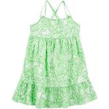 Everyday Dresses - Green Carter's Toddler Girls Floral Gauze Dress Green