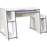 Writing Desks House & Homestyle Virtuoso Gaming Power On Blue/White Writing Desk 67x147cm