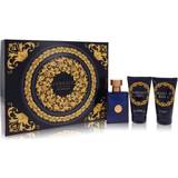Versace Men Gift Boxes Versace Dylan Blue Pour Homme Gift Set