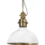 PR Home Manchester Brass/Gold Pendant Lamp 52cm