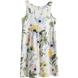 Everyday Dresses - Sleeveless H&M Kid's Patterned Cotton Dress - White/Floral