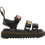 Dr. Martens Sandals Children's Shoes Dr. Martens Toddler Girl's Klaire - Black Glitter