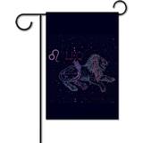 LJFABKY564 Leo Zodiac Sign and Constellation Flag 30.5x45.7cm