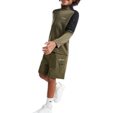 Berghaus Kid's Trek 1/4 Zip/Shorts Set - Green