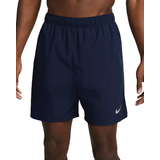 Breathable - Men Shorts Nike Challenger Dri-FIT Running Shorts (18 cm) with Inner Shorts For Men's - Obsidian/Black