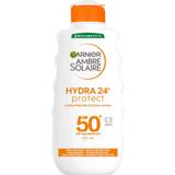 Bottle Sun Protection Garnier Ambre Solaire Protection Lotion 24H Hydration SPF50+ 200ml