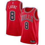 Chicago Bulls Game Jerseys Nike Zach LaVine Chicago Bulls Unisex Red Swingman Jersey