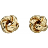 Elements Gold Knot Studs Earrings - Gold
