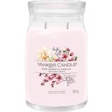 Yankee Candle Pink Cherry & Vanilla Scented Candle 567g