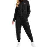 Emporio Armani Long Sleeves Jumpsuits & Overalls Emporio Armani EA7 Full Zip Cargo Tracksuit - Black