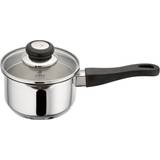 Stainless Steel Sauce Pans Judge Vista with lid 1 L 14 cm