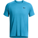 L - Men T-shirts Under Armour Men's UA Tech Structured Short Sleeve Top - Capri/Black