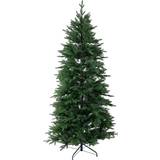 Charles Bentley Decorative Items Charles Bentley Luxury Slimline Green Christmas Tree 213cm