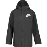 Hidden Zip - Parkas Jackets Nike Older Kid's Storm-FIT Sportswear Windpuffer - Black/Black/White (DM8129-010)