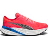 Men - Red Running Shoes Puma Magnify Nitro 2 M - Fire Orchid/Ultra Blue