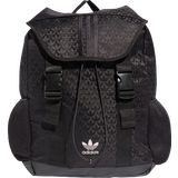 adidas Trefoil Monogram Jacquard Backpack - Black/White