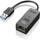 Lenovo Cables Lenovo ThinkPad USB A 3.0 - RJ45 Ethernet Adapter M-F
