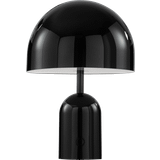 Battery Powered Table Lamps Tom Dixon Bell Portable Black Table Lamp 28cm