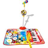 Plastic Toy Microphones Lekmatta Mickey Mouse Musik