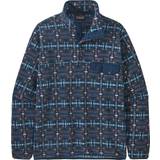 Patagonia Sportswear Garment Clothing Patagonia Men's Synchilla Snap-T Fleece Pullover - Snow Beam/Dark Natural