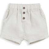 Shorts - Viscose Trousers Mamas & Papas Linen Shorts - Beige