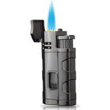 Promise Torch Lighter Triple Jet Flame Refillable Butane Lighter
