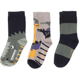 Polarn O. Pyret Kid's Socks 3-pack - Green