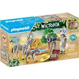 Playmobil Wiltopia Photographer with Zebras 71295