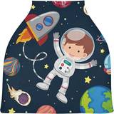 Car Seat Covers Vnurnrn Boy Dream Astronaut Star Stretchy Baby Car Seat Cover