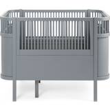Sebra Kid's Room Sebra Baby & Junior Bed Classic Grey 29.8x61"