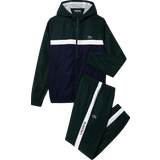 Lacoste Sportswear Garment Jumpsuits & Overalls Lacoste Regular Fit Tennis Tracksuit - Green/Navy Blue/White
