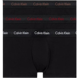 Calvin Klein Hip Shorts 3-pack - Bright Camel/White/Red Carpet