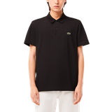 Lacoste Polyester Clothing Lacoste Regular Fit Polo Shirt - Black