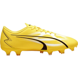 Men - Yellow Football Shoes Puma Ultra Play FG/AG M - Yellow Blaze/White/Black