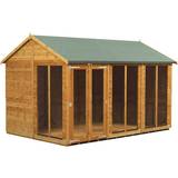 12 x 8 shed Power Sheds 128PASH (Building Area )