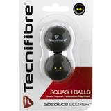 Tecnifibre Squash Balls Tecnifibre Double Yellow Dot Squash Ball 2Balls