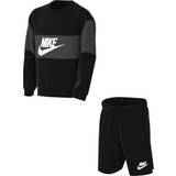 XL Other Sets Children's Clothing Nike Junior French Terry Set - Black/Dark Smoke Grey/White (DO6789-010)