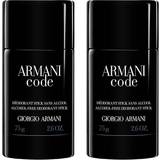 Giorgio Armani Deodorants Giorgio Armani Armani Code Deo Stick 75ml 2-pack