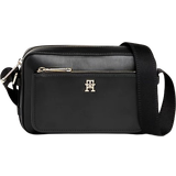 Tommy Hilfiger Iconic TH Monogram Small Camera Bag - Black