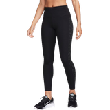 Nike Women's Fast Mid-Rise 7/8 Printed Leggings - Black
