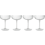 Luigi Bormioli Optica Champagne Glass 30cl 4pcs